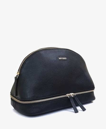 SUPERDRY LEATHER WOMEN'S WASHBAG