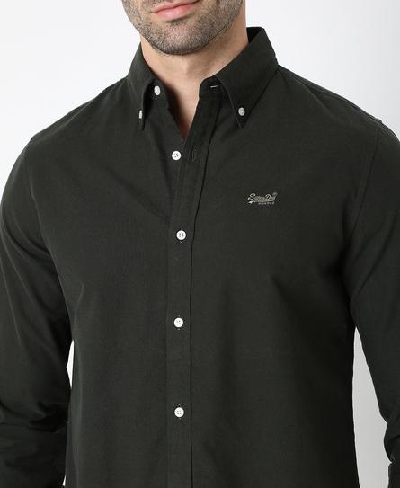 L/S CLASSIC OXFORD MEN'S GREEN SHIRT