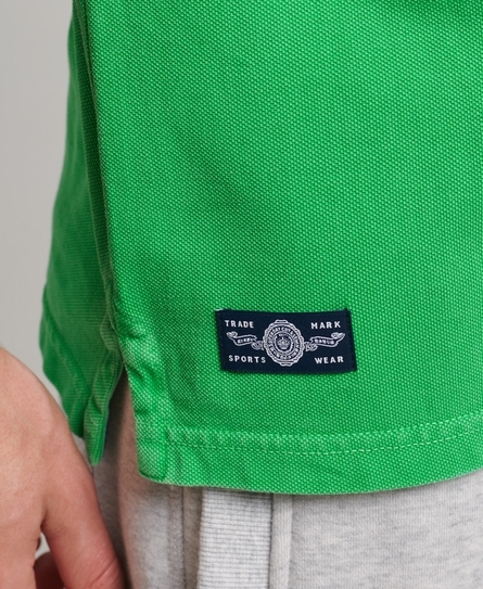 VINTAGE SUPERSTATE S/S MEN'S GREEN POLO