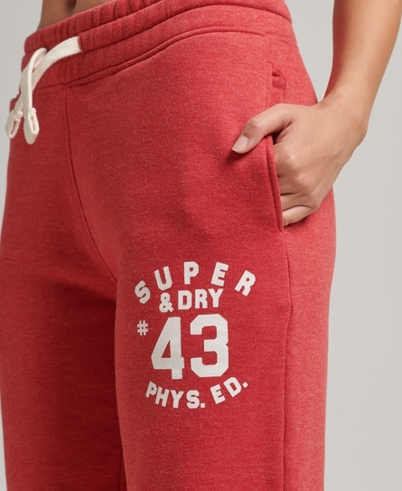 VINTAGE COLLEGE WOMEN'S RED  JOGGER