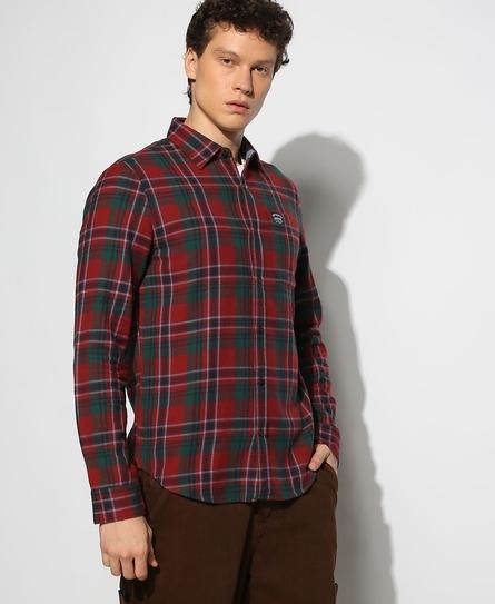 L/S COTTON LUMBERJACK MEN'S RED SHIRT