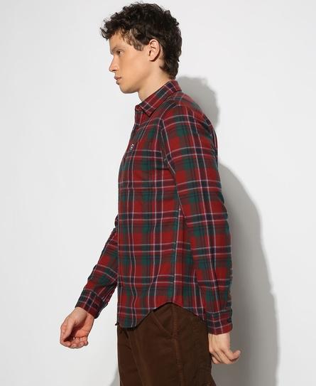 L/S COTTON LUMBERJACK MEN'S RED SHIRT