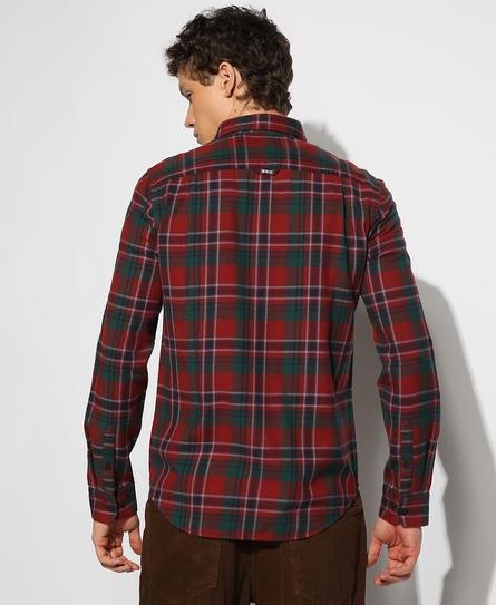 L/S COTTON LUMBERJACK MEN'S RED SHIRT