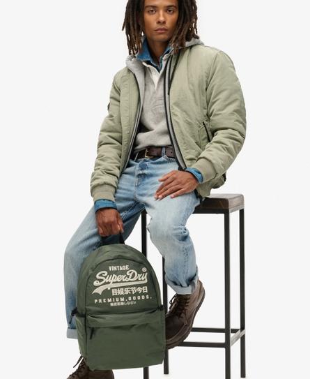 HERITAGE MONTANA UNISEX BEIGE BACKPACK