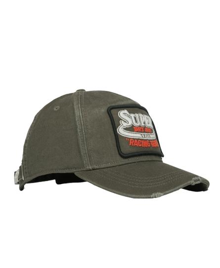 GRAPHIC TRUCKER UNISEX BLACK CAP