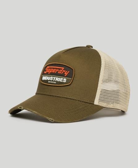 DIRT ROAD TRUCKER UNISEX BEIGE CAP