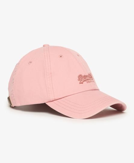 VINTAGE EMBROIDERED UNISEX PINK CAP