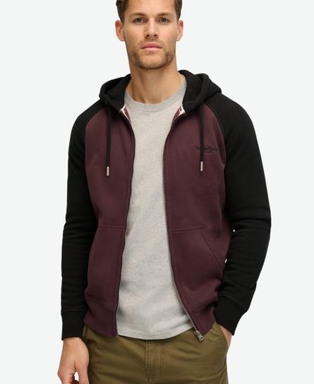 ESSENTIAL BASEBALL MEN'S MULTI ZIPHOOD