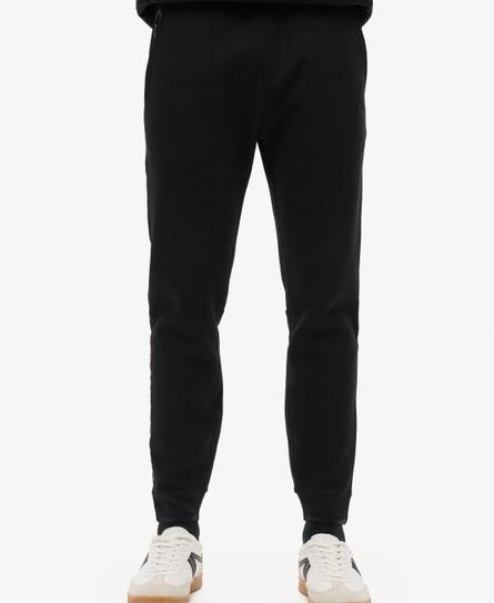 TECH LOGO TAPERED MEN'S BLACK JOGGER