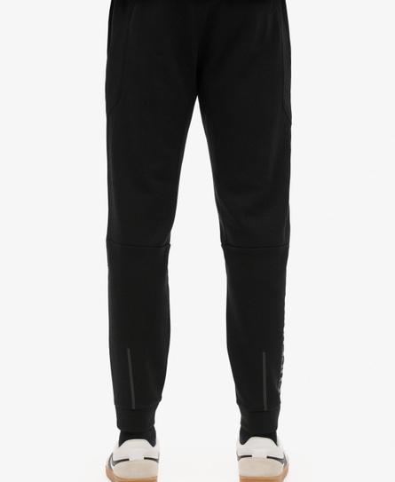 TECH LOGO TAPERED MEN'S BLACK JOGGER