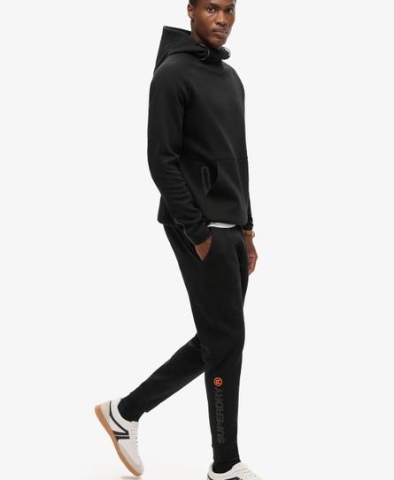 TECH LOGO TAPERED MEN'S BLACK JOGGER