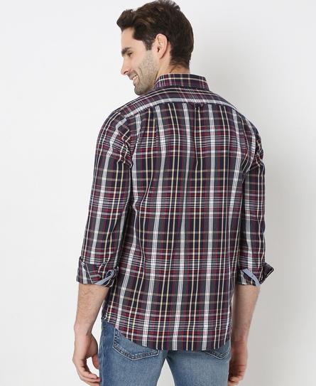 VINTAGE HERITAGE MEN'S BLUE CHECK SHIRT