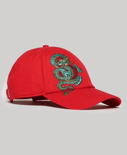 LNY TRUCKER UNISEX RED CAP