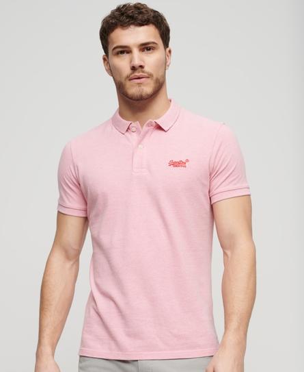 CLASSIC PIQUE MEN'S PINK POLO