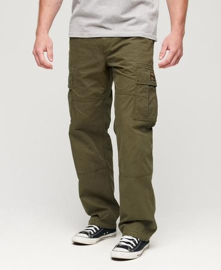 BAGGY MEN'S GREEN CARGO PANT