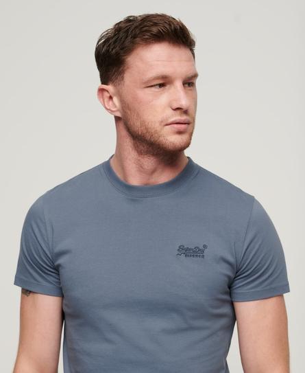 ESSENTIAL LOGO EMB UB MEN'S BLUE T-SHIRT