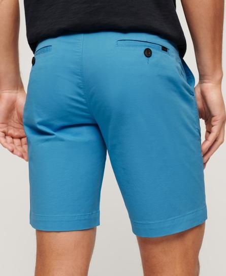 STRETCH CHINO MEN'S BLUE SHORT