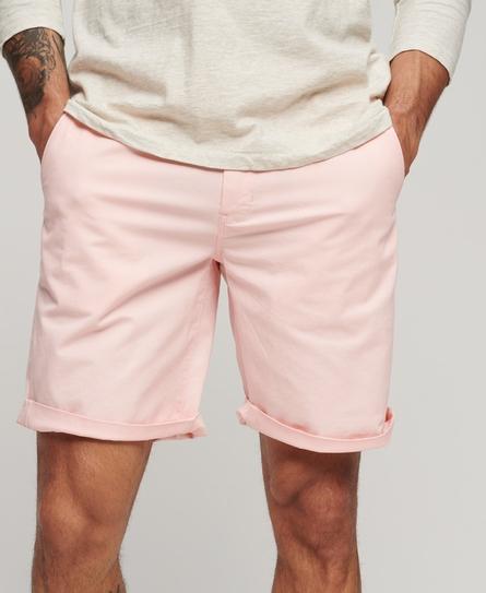 STRETCH CHINO MEN'S PINK SHORT