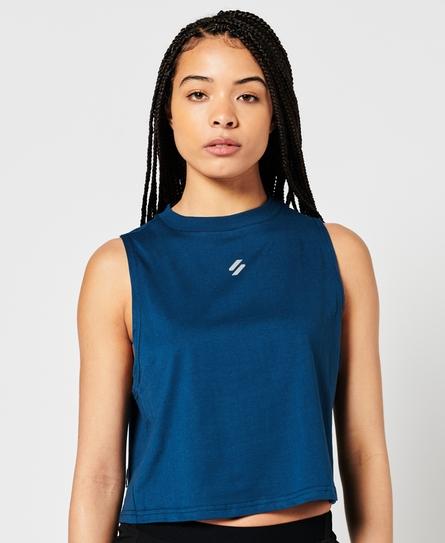 RUN CROPPED LOOSE VEST