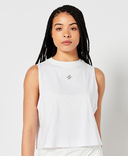 RUN CROPPED LOOSE VEST