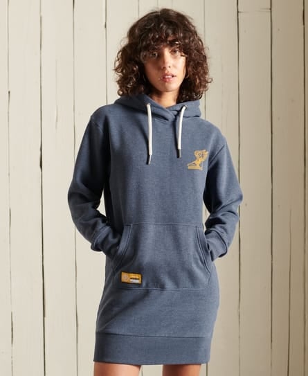 T&F HOOD DRESS