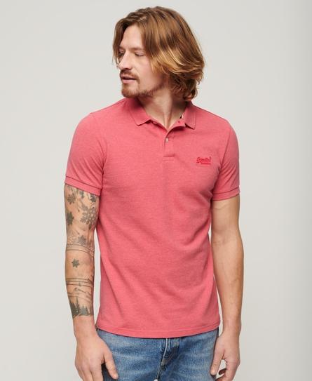 CLASSIC PIQUE MEN'S PINK POLO