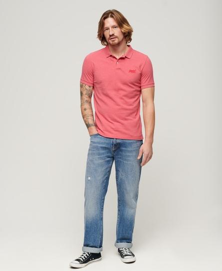 CLASSIC PIQUE MEN'S PINK POLO