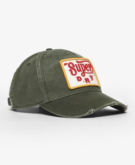 GRAPHIC TRUCKER UNISEX GREEN CAP