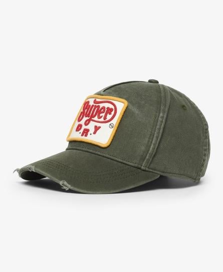 GRAPHIC TRUCKER UNISEX GREEN CAP