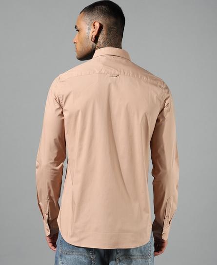 PREMIUM STRETCH CONCEAL L/S MEN'S YELLOW SHIRT