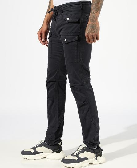 VINTAGE UTILITY MEN'S BLUE CARGO PANTS