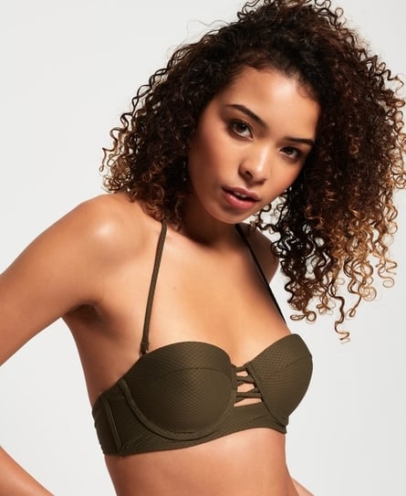 SOPHIA TEXTURED CUP BIKINI TOP