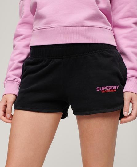 SPORTSWEAR LOGO RACER WOMEN'S BLACK SHORT