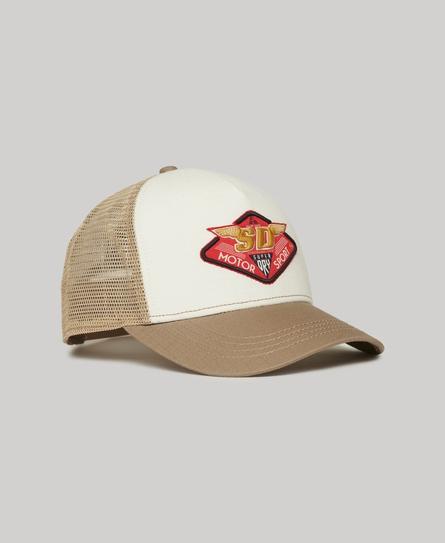 DIRT ROAD TRUCKER UNISEX BEIGE CAP