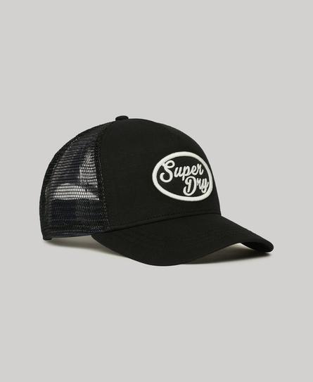 DIRT ROAD TRUCKER UNISEX BLACK CAP