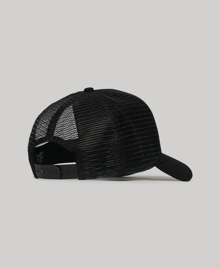 DIRT ROAD TRUCKER UNISEX BLACK CAP