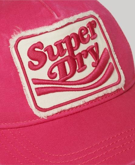 FLURO MESH TRUCKER UNISEX PINK CAP