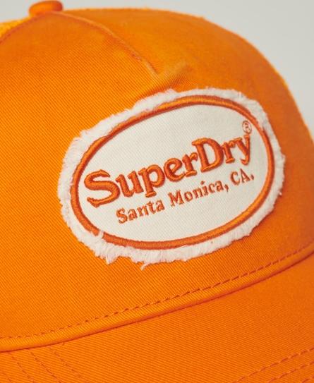 FLURO MESH TRUCKER UNISEX ORANGE CAP