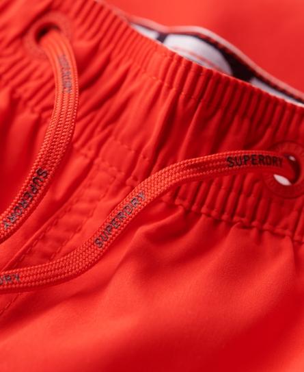 SPORTSWEAR EMBROIDERED 15 MEN'S RED SWIM SHORT