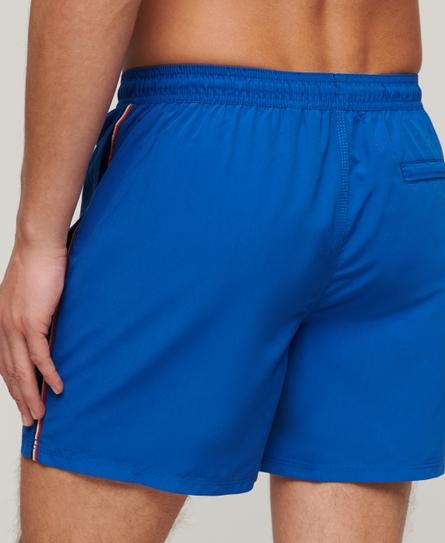 SPORTSWEAR EMBROIDERED 15 MEN'S BLUE SWIM SHORT