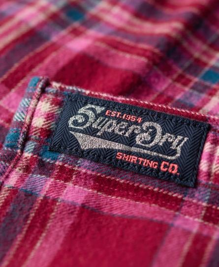 LUMBERJACK CHECK FLANNEL WOMEN'S RED SHIRT