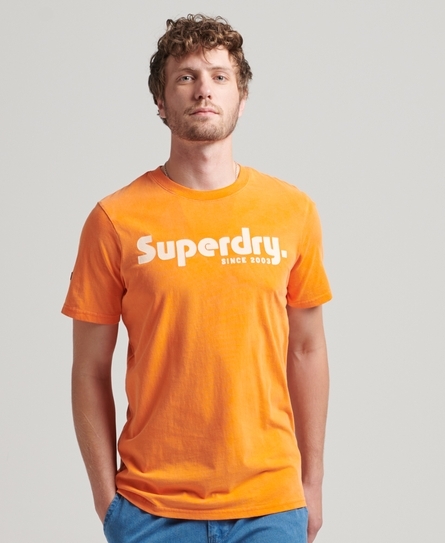 VINTAGE TERRAIN CLASSIC ORANGE T-SHIRT