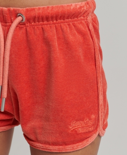 VLE VELOUR RACER ORANGE SHORT