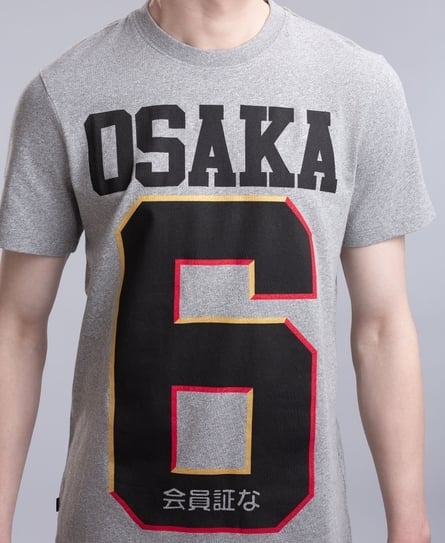 OSAKA MEN'S GREY T-SHIRT