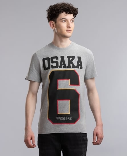 OSAKA MEN'S GREY T-SHIRT