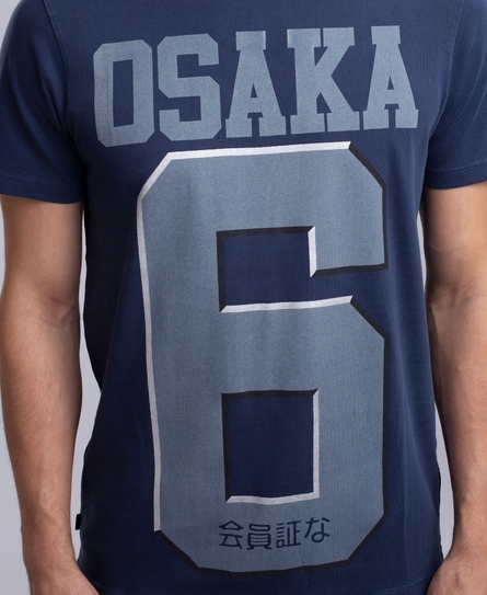 OSAKA MEN'S BLUE T-SHIRT