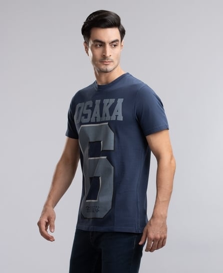 OSAKA MEN'S BLUE T-SHIRT