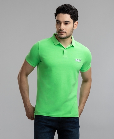 HYPER CLASSIC PIQUE MEN'S YELLOW POLO