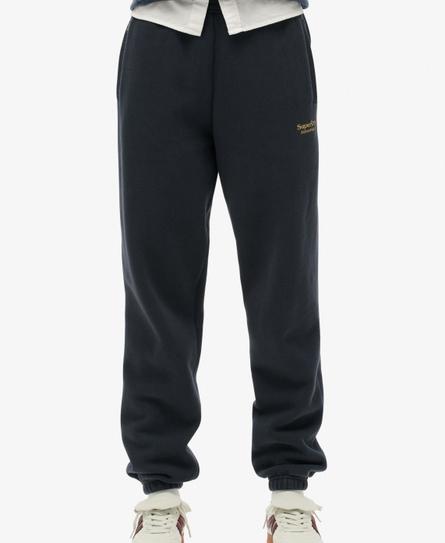 ESSENTIAL LOGO WOMEN'S BLUE CUFFED JOGGER