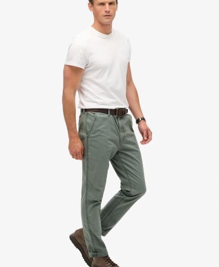 INTERNATIONAL MEN'S BLUE CHINO PANTS